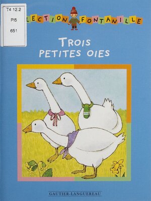 cover image of Trois petites oies